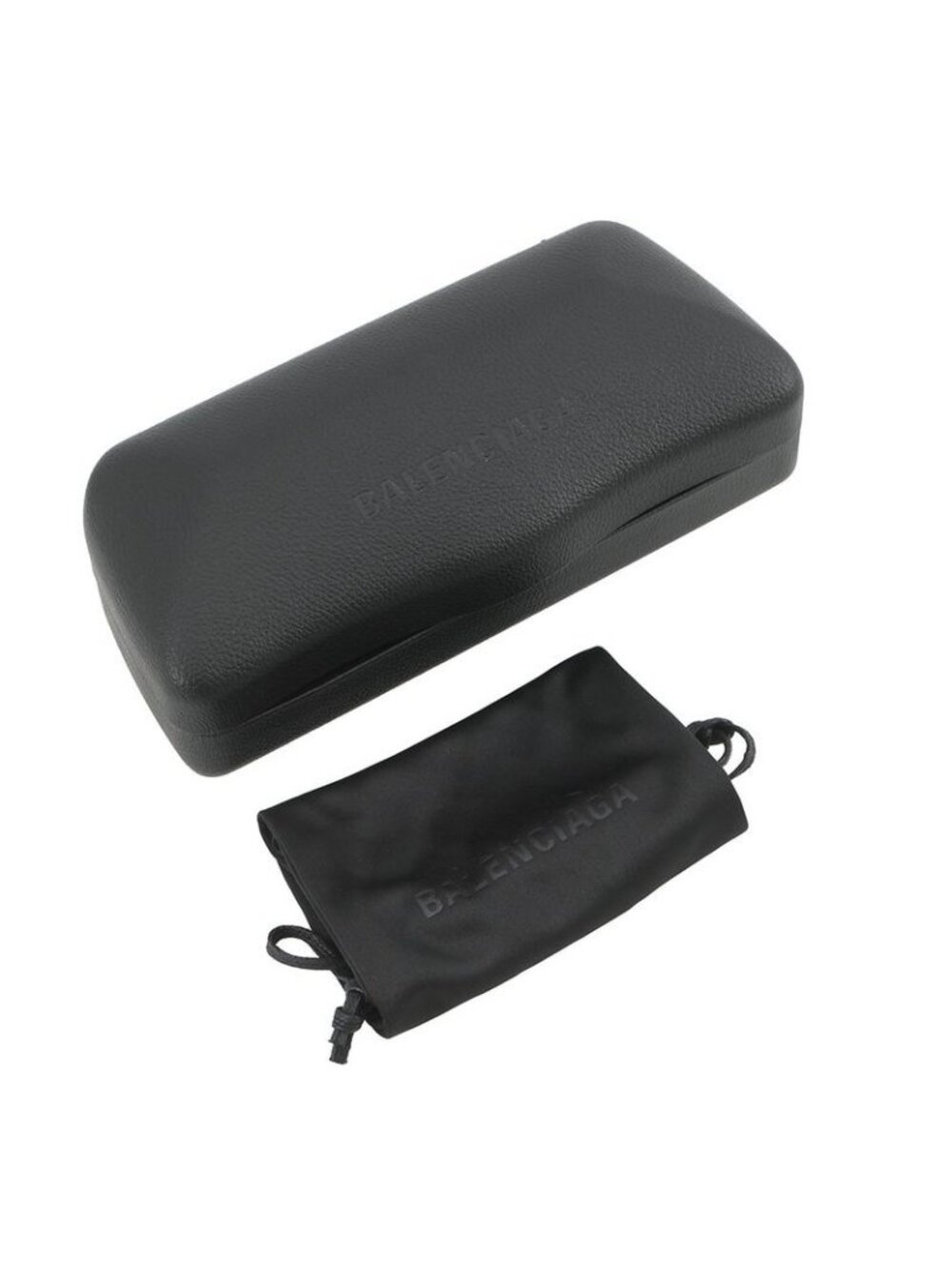 Balenciaga Sunglasses Hourglass Round Eyewear Black - Picture 9 of 9